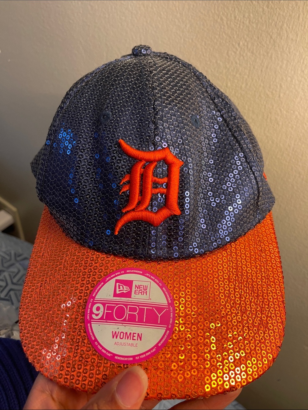 Detroit tigers new era x pink hat